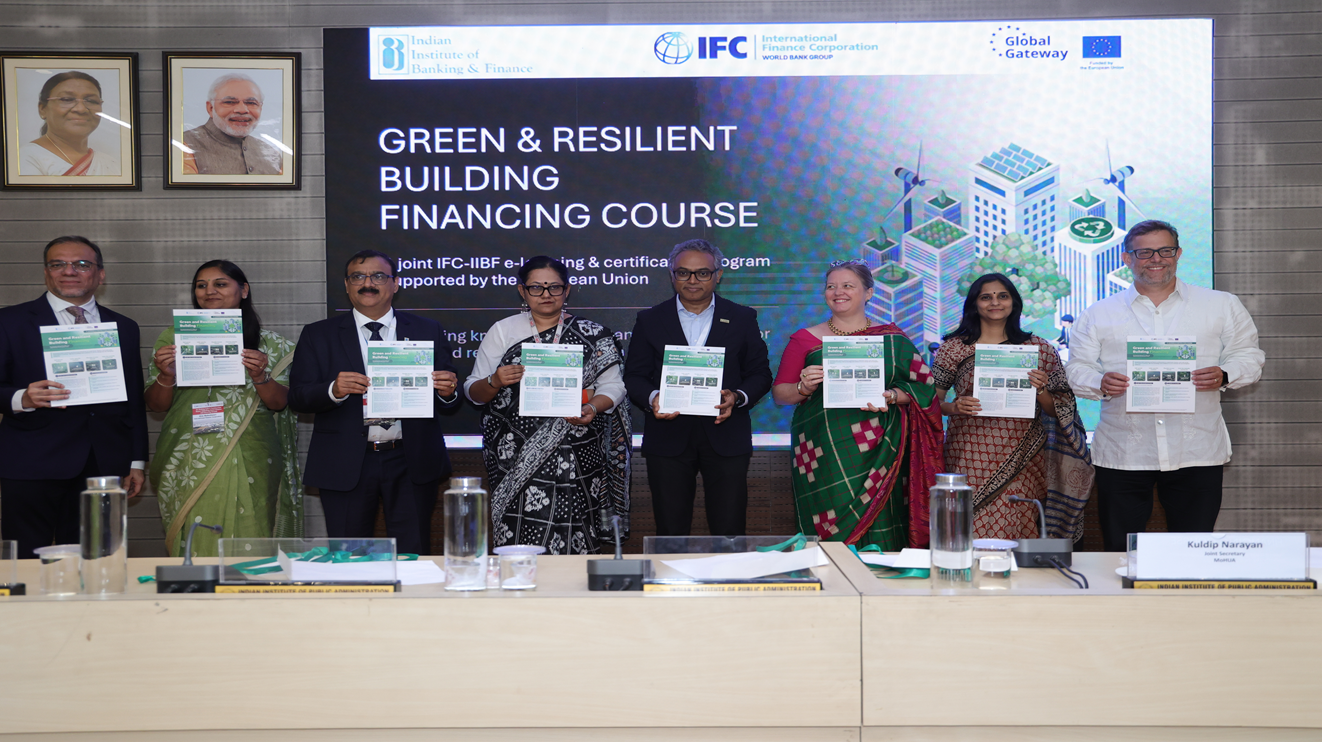 Launch of New Self-Paced E-Learning course on “Green and Resilient Building Financing”